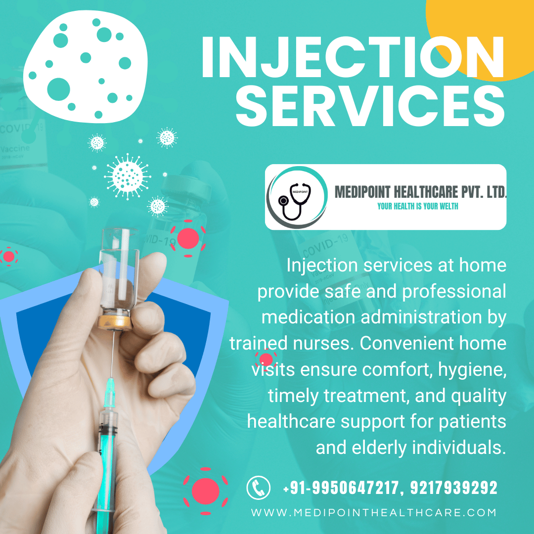 Injection Services at Home in Civil Lines Jaipur